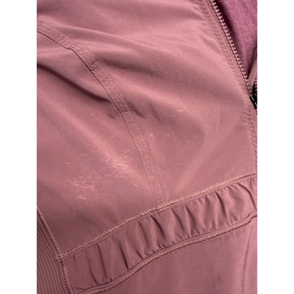 Lululemon Round Trip Jacket – Merlot / Dashing Purple – Size 12 - Picture 10 of 16